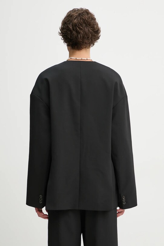 Clothing Nanushka wool blend blazer CEDRIC NM24FWJK24499 black
