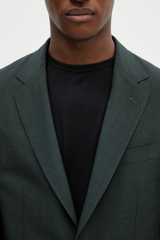 Вовняний піджак Wacko Maria Single Breasted зелений 24FW.WMO.SU06