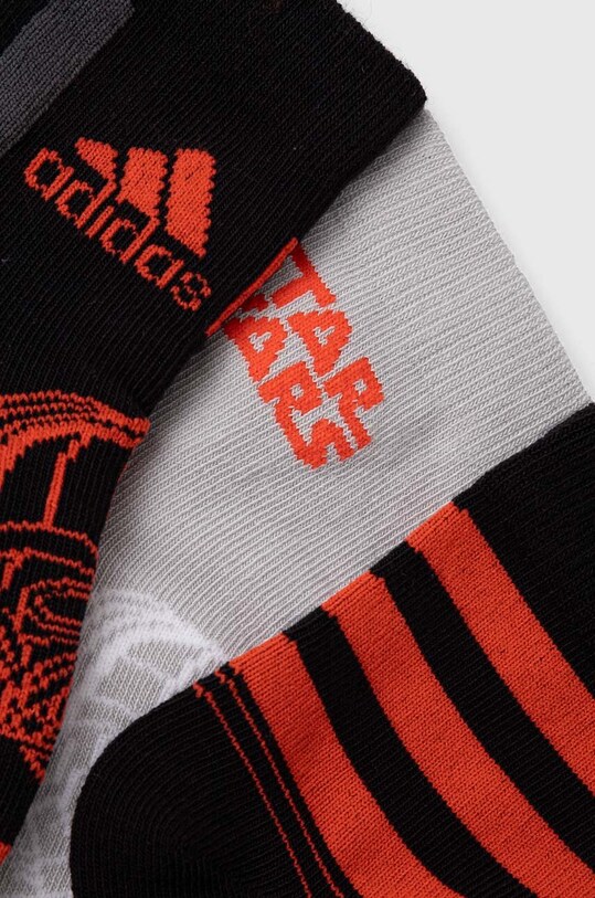 Dětské ponožky adidas Performance SW 3PP SO 3-pack černá IW1101