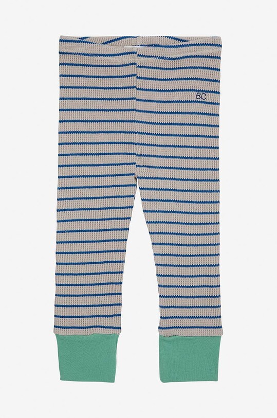Bobo Choses leggins bebe 224AB057 albastru AW24