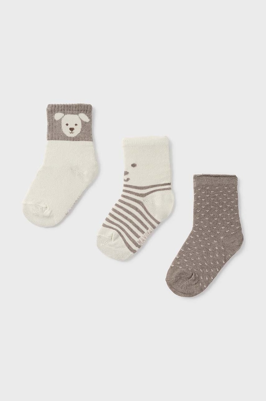 Детские носки Mayoral 3 шт длинные носки бежевый 10758.3G.Skarpetki.9BYH