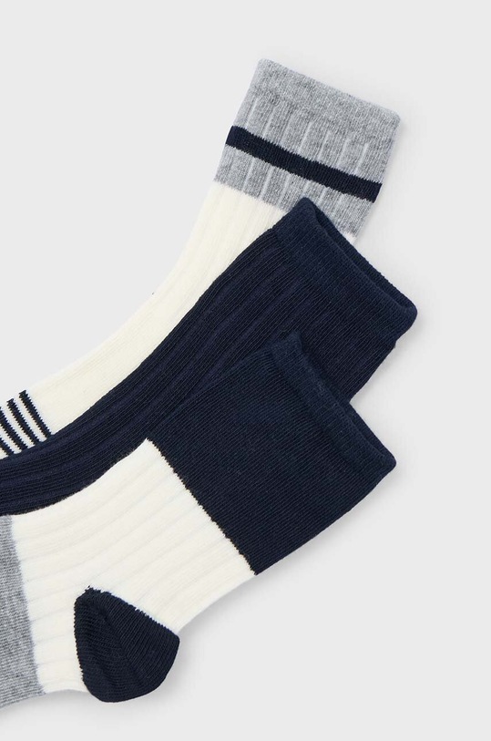 Detské ponožky Mayoral 3-pak 10805.5J.Skarpetki.9BYH tmavomodrá AW24