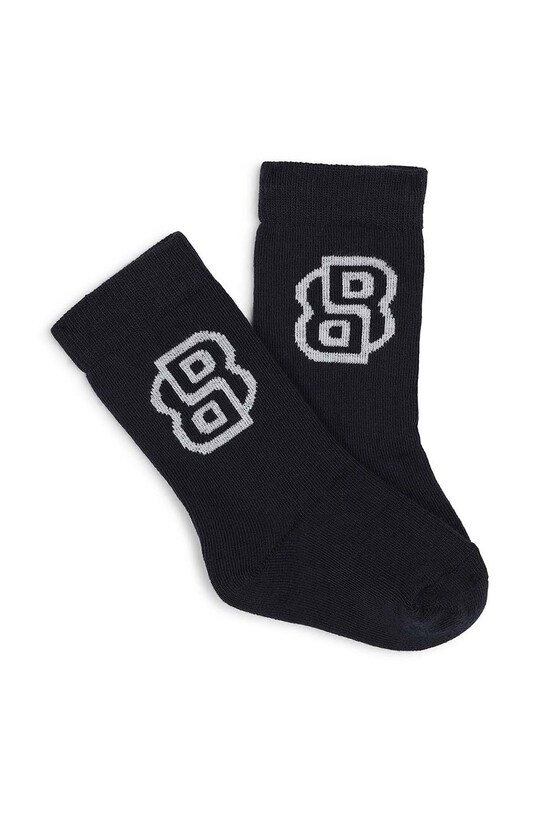 Chłopiec BOSS skarpetki dziecięce 3-pack J51601. granatowy