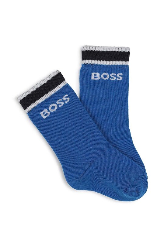 BOSS skarpetki dziecięce 3-pack granatowy J51601.