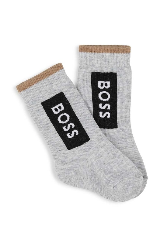 Detské ponožky BOSS 3-pak J51601. čierna AW24