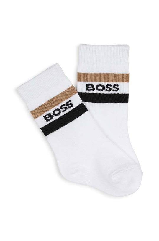 Chlapec Detské ponožky BOSS 3-pak J51601. čierna