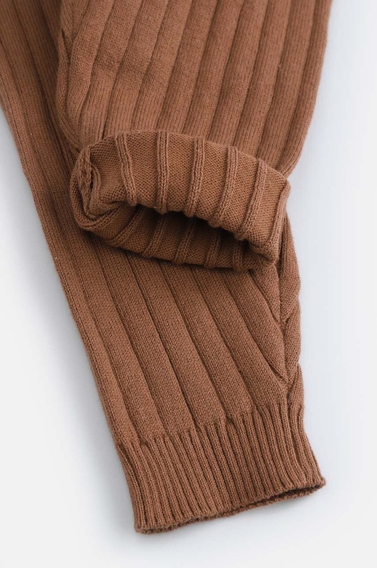 Coccodrillo legginsy dziecięce brązowy ZC4122201SBN