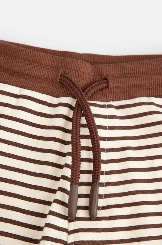 Băieți Coccodrillo pantaloni de trening din bumbac pentru copii ZC4122101MBN maro