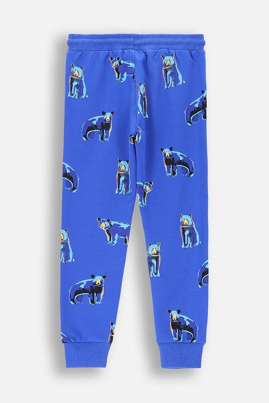 Coccodrillo pantaloni de trening pentru copii ZC4122701FBK albastru AW24
