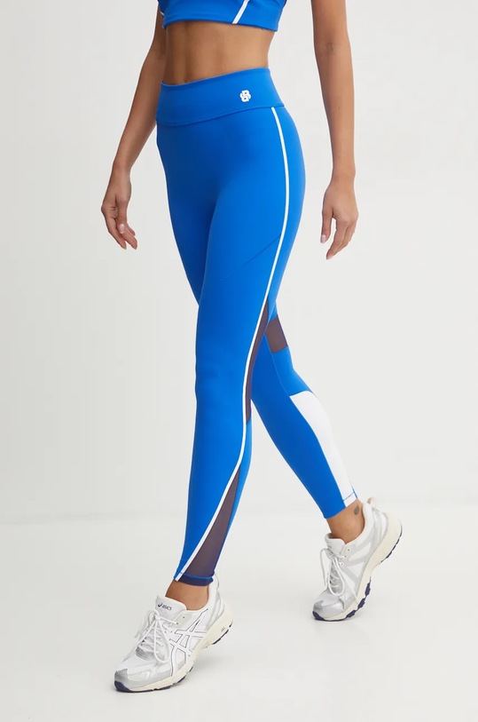 BOSS colanti tricotaj albastru 50520070