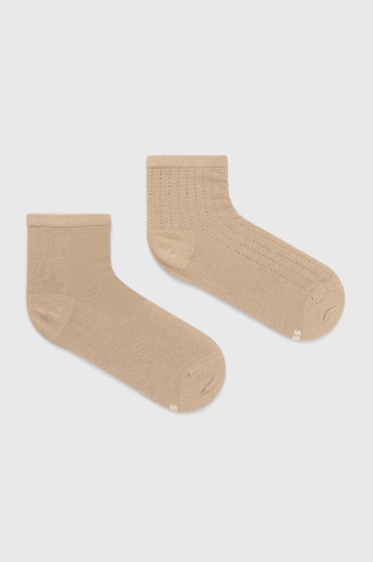 Ponožky BOSS 2-pack dlouhé ponožky zlatá 50518920