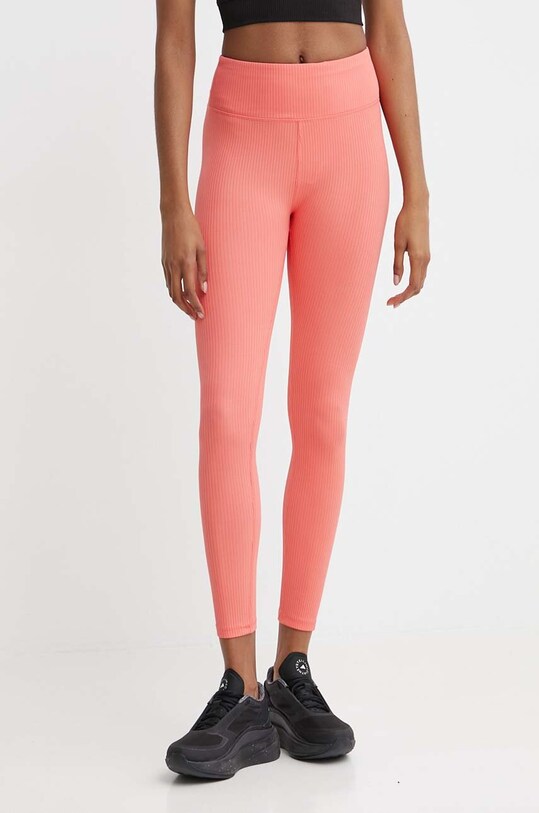 Dkny legginsy dzianina pomarańczowy DP3P3245