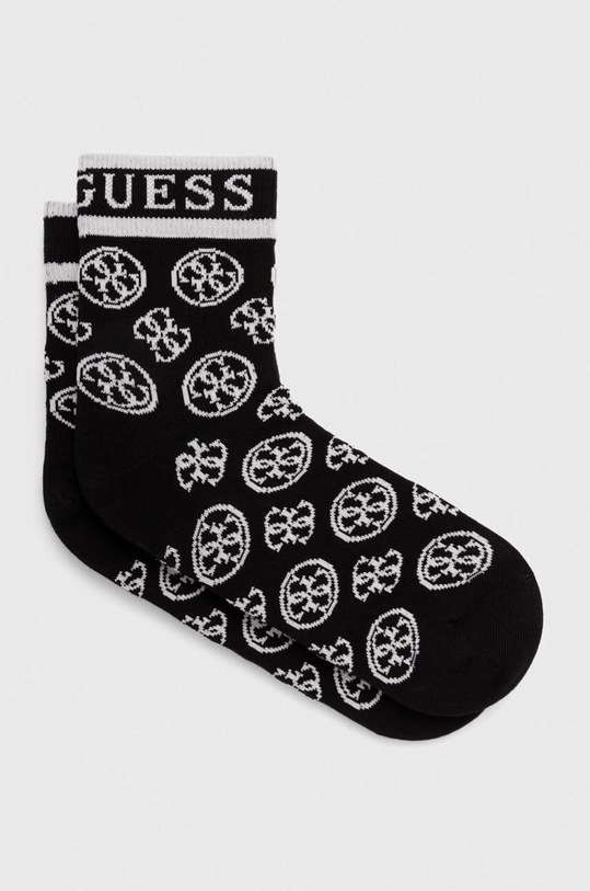Κάλτσες Guess NOMIE ψηλές κάλτσες μαύρο V4YZ03.ZZ00I