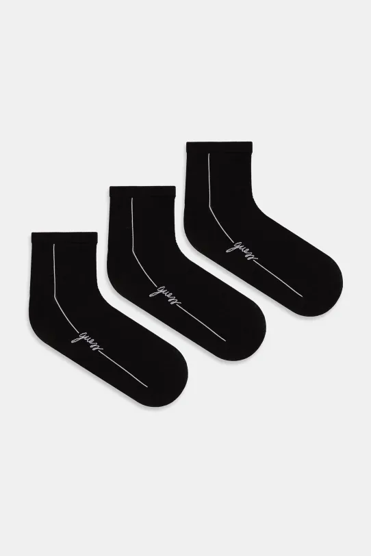 Шкарпетки Guess 3-pack чорний O4YG06.KBZU0