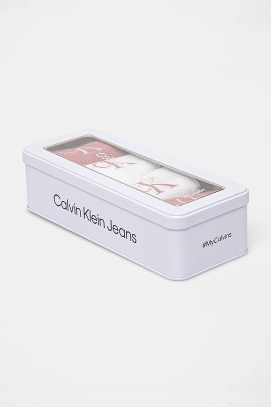 Одяг Шкарпетки Calvin Klein Jeans 4-pack 701229463 помаранчевий