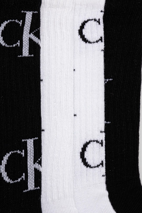 Calvin Klein Jeans skarpetki 4-pack 701229463 czarny AW24