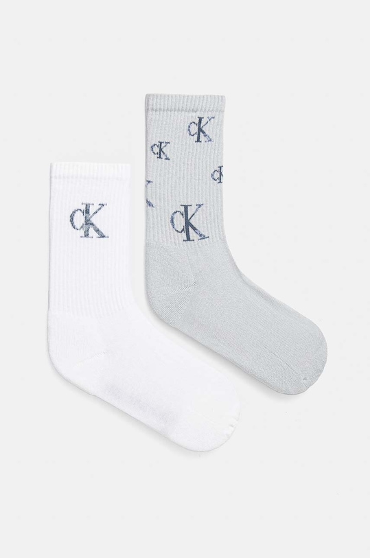 Calvin Klein Jeans skarpetki 2-pack skarpetki długie niebieski 701229465