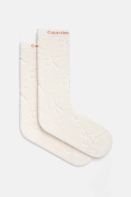 Calvin Klein Jeans skarpetki skarpetki długie biały 701230596
