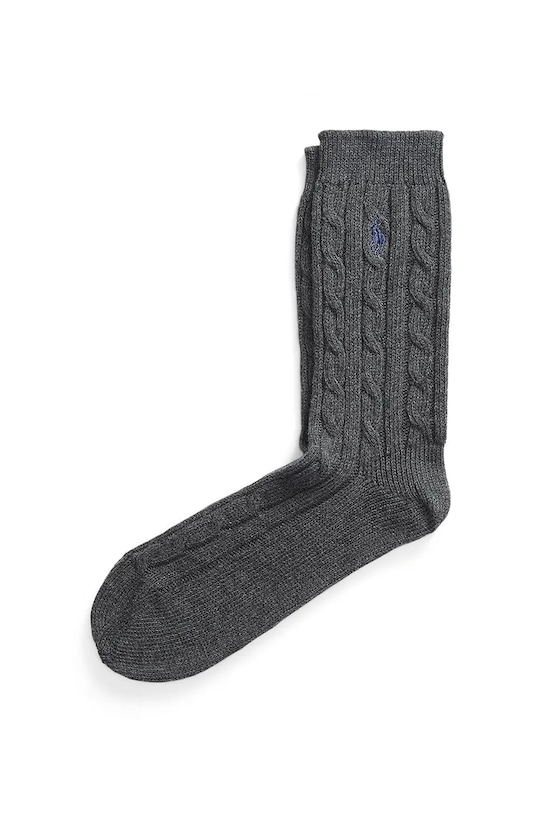 Ponožky Polo Ralph Lauren dlhé ponožky sivá 455955244