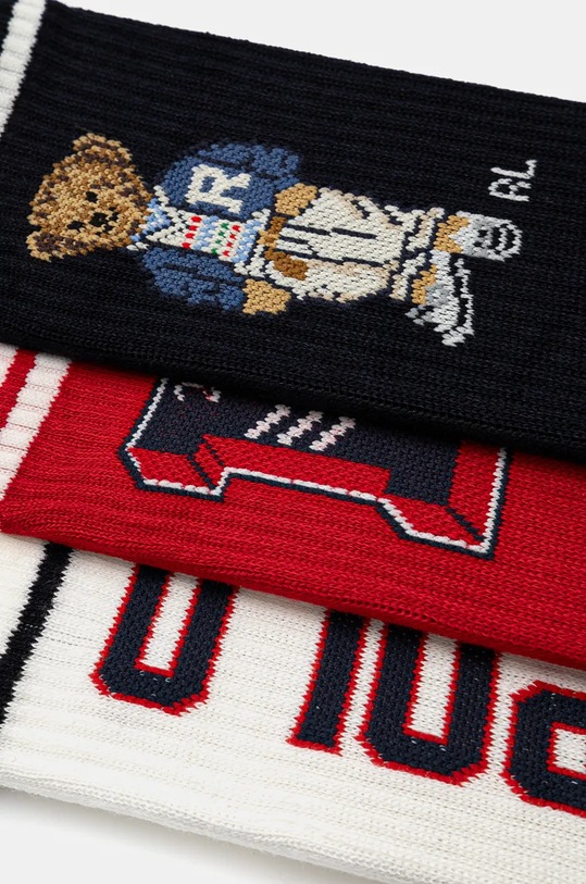 Κάλτσες Polo Ralph Lauren 3-pack 455955253 σκούρο μπλε AW24