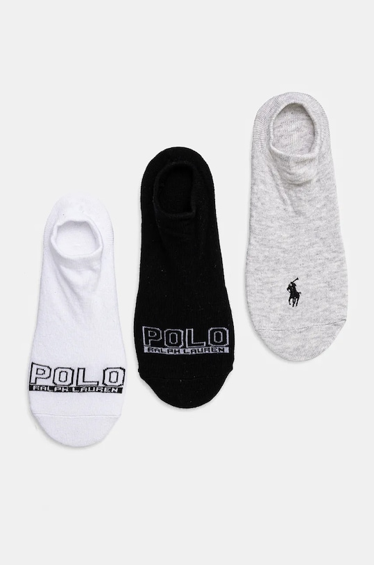 Polo Ralph Lauren skarpetki 3-pack skarpetki krótkie multicolor 455956261