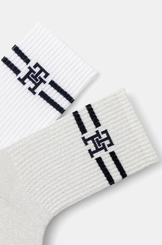 Шкарпетки Tommy Hilfiger 2-pack 701229864 срібний AW24