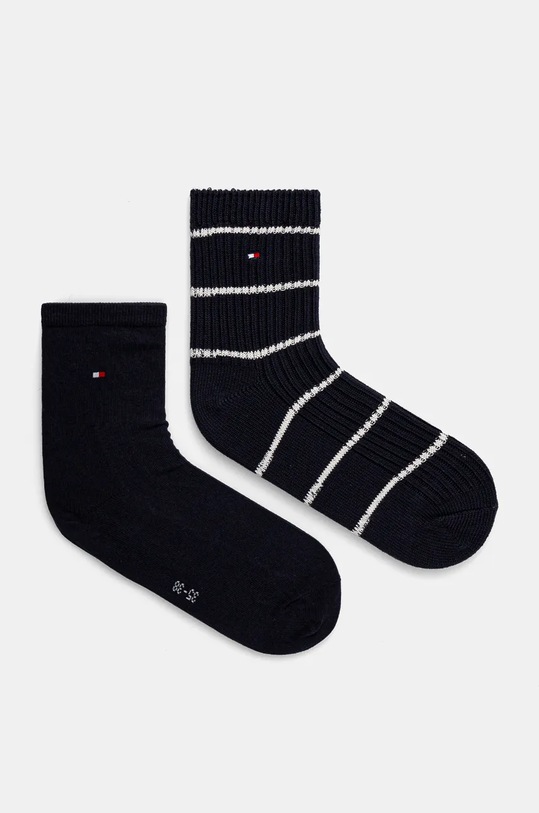 Шкарпетки Tommy Hilfiger 2-pack довгі шкарпетки темно-синій 701229866
