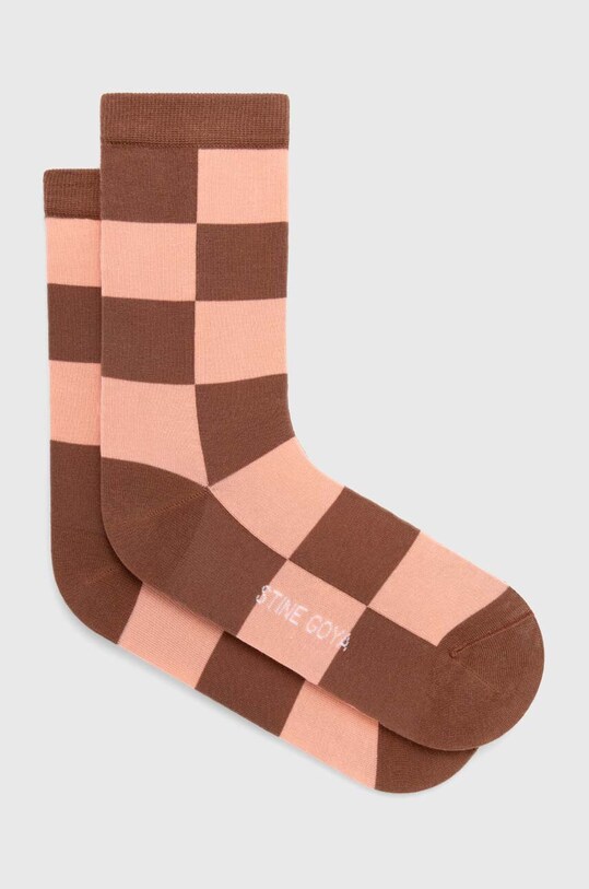 Stine Goya sosete sosete lungi roz SG5981