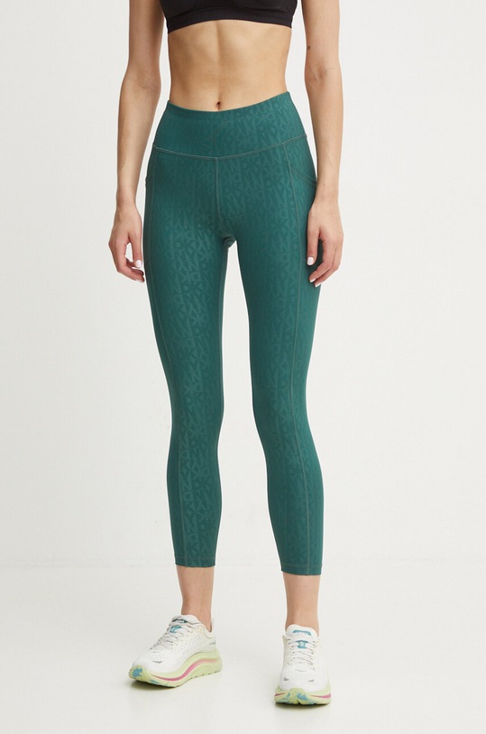 Legíny Dkny pletenina zelená DP4P3489