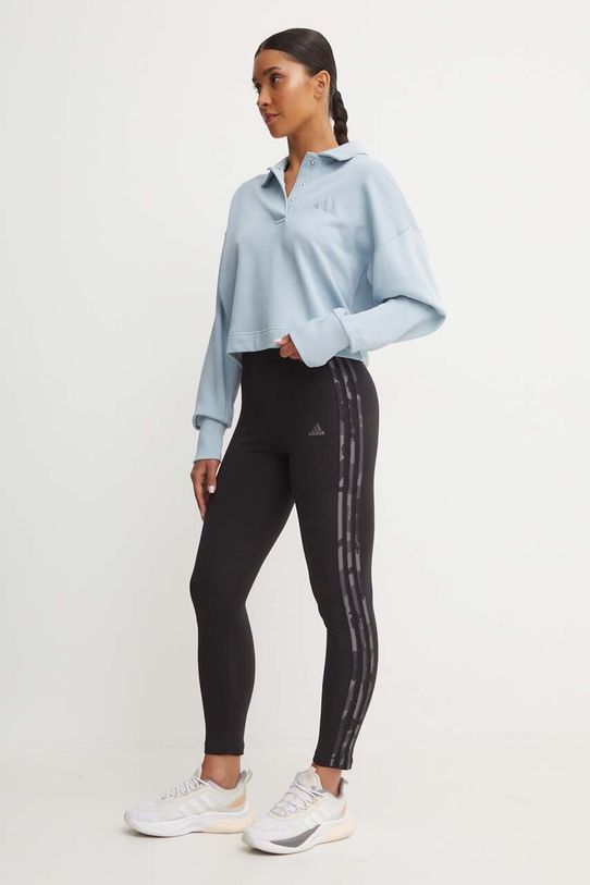 Tajice adidas Camo IY5007 crna AW24