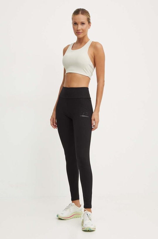 Tajice za trening EA7 Emporio Armani TJQFZ.6DTP68.1200 crna AW24