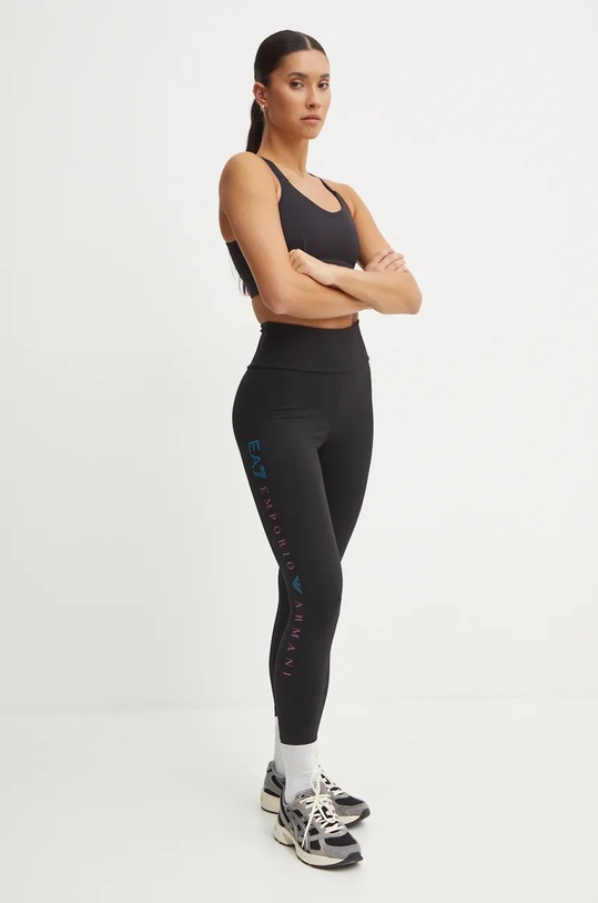 EA7 Emporio Armani leggings da allenamento TJKLZ.6DTP92.1200 nero AW24