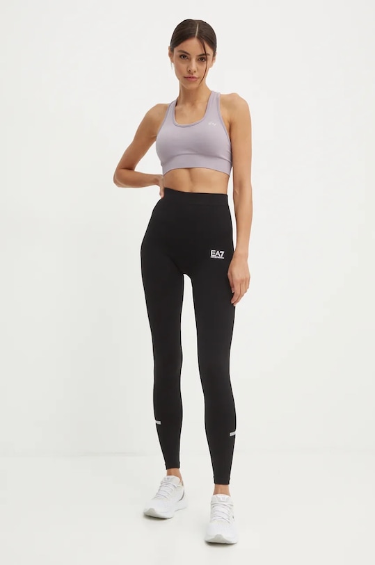 EA7 Emporio Armani legginsy treningowe TJOBZ.6DTP53.1200 czarny AW24