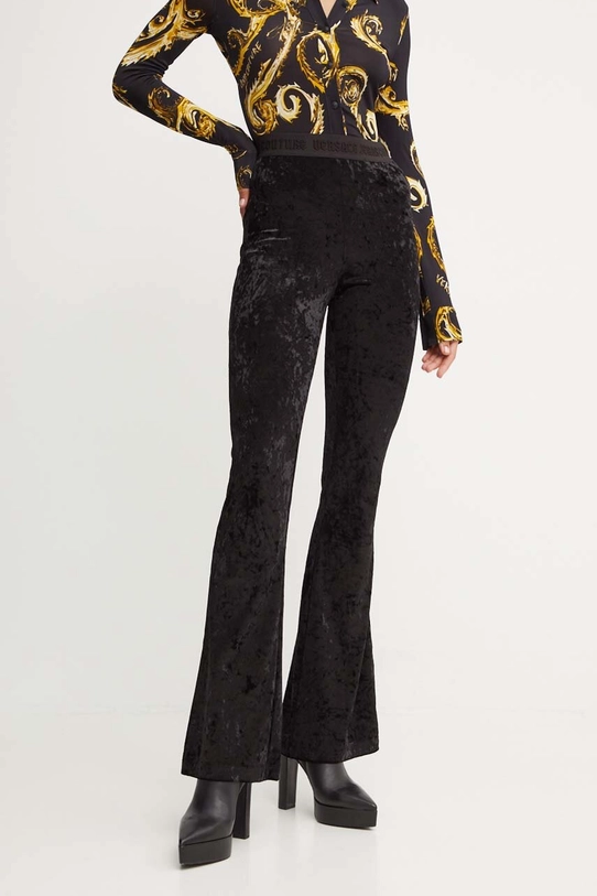 Легінси Versace Jeans Couture з еластаном чорний 77HAC107.J0153