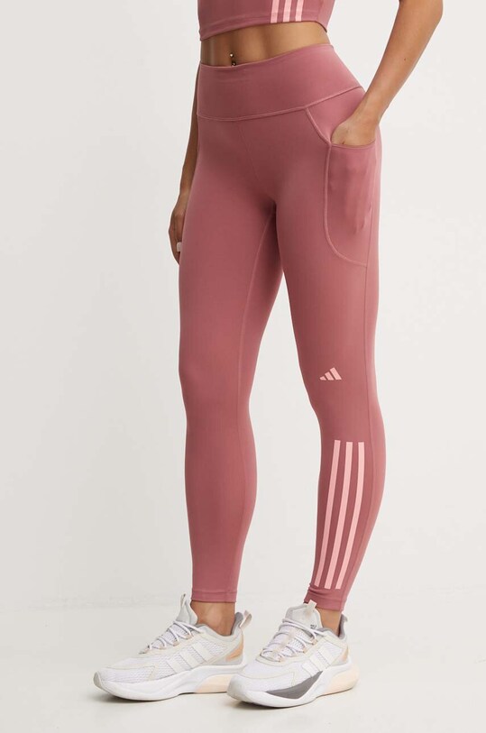 Легінси для бігу adidas Performance Daily Run з еластаном рожевий IX0272