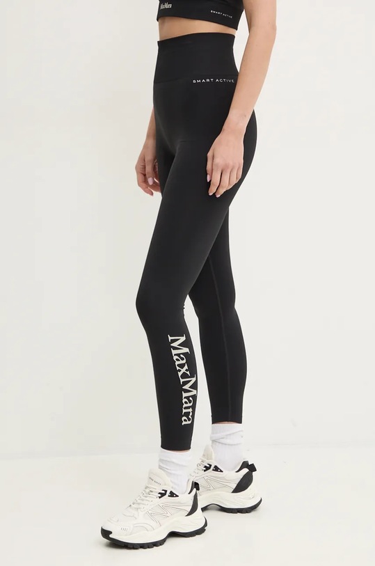 Legíny Max Mara Leisure pletenina černá 2426336048600