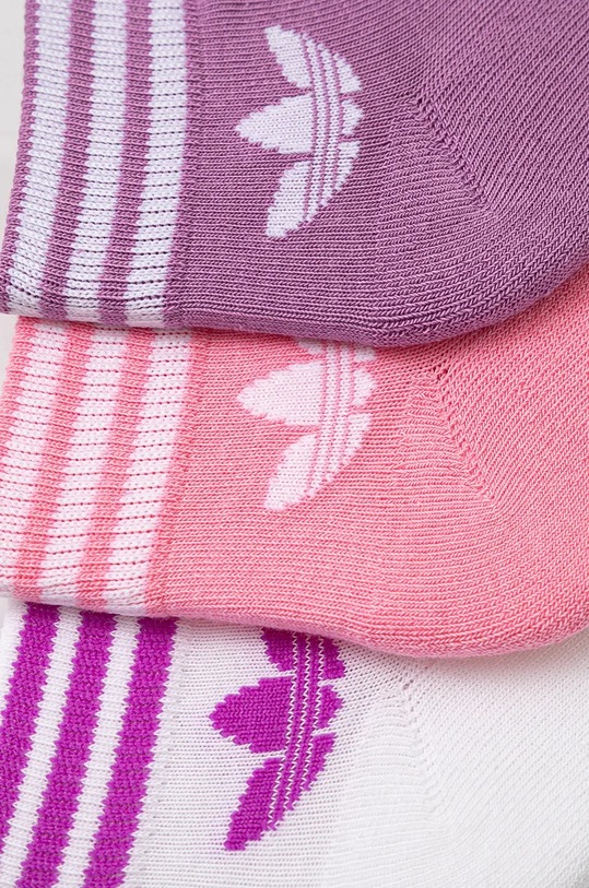 Ponožky adidas Originals 3-pack IX7520 růžová AW24