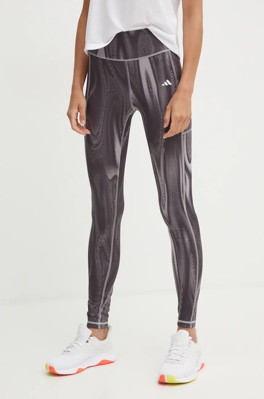 Tréninkové legíny adidas Performance Strength pletenina šedá IW9991