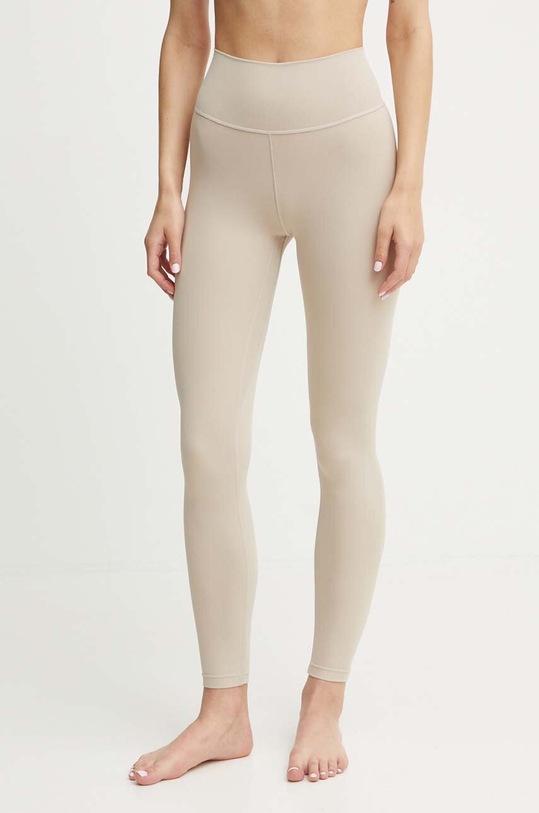 adidas Performance jambiere de yoga All Me tricotaj bej IX0192