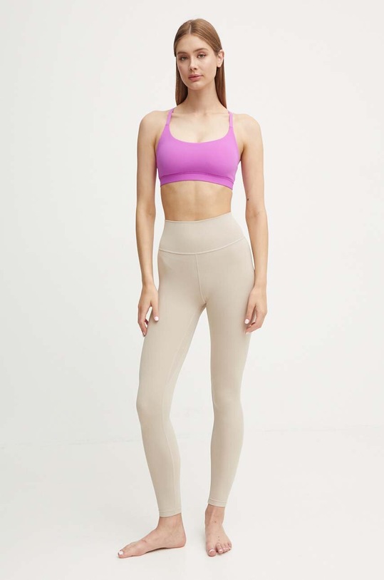 adidas Performance jambiere de yoga All Me IX0192 bej AW24