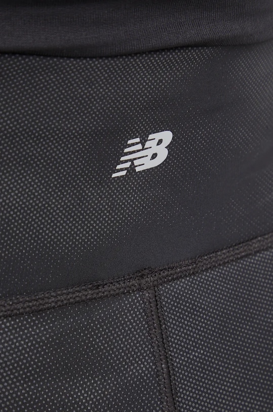 New Balance leggins de alergare Athletics Reflective Warming negru WP43258ACK