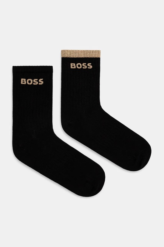BOSS sosete 2-pack sosete lungi negru 50524401
