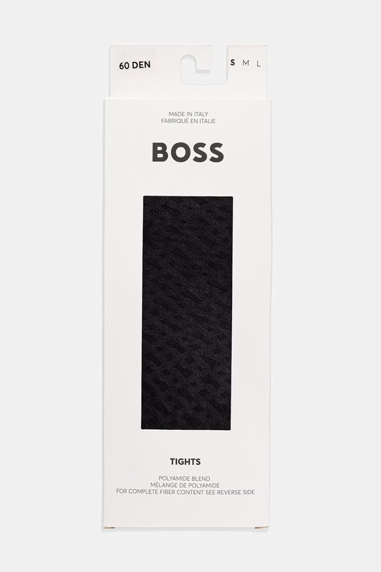 Чорапогащи BOSS TH Monogram PA W черен 50524416