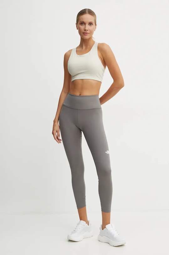 Sportovní legíny The North Face Mountain Athletics NF0A89400UZ1 šedá AW24