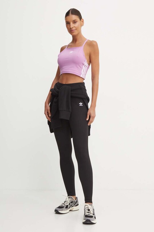 adidas Originals colanți Essential IY9645 negru SS25