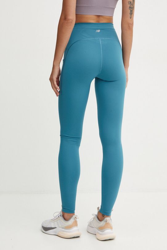 Odzież New Balance legginsy treningowe WP41275TEI niebieski