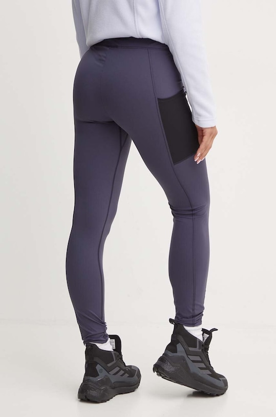 Odzież Jack Wolfskin legginsy sportowe Klintal 1508901 szary