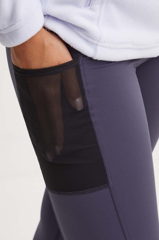 Jack Wolfskin legginsy sportowe Klintal szary 1508901