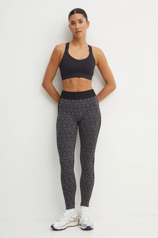 Roxy jambiere de yoga Chill Out Seamless ERJNP03596 negru AW24