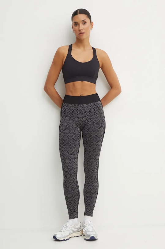 Легінси для йоги Roxy Chill Out Seamless ERJNP03596 чорний AW24